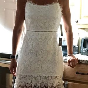 Lulus White dress brand new with tags